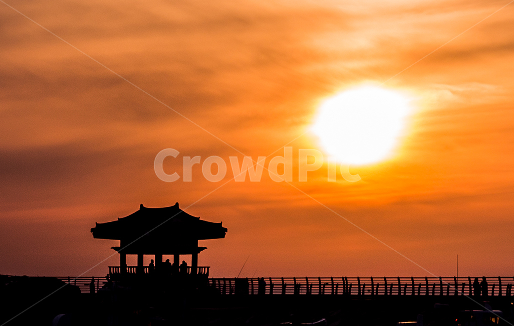 궁평항,바다,낙조,노을,풍경,한국전통,한국문화,korean traditional,korean culture,실루엣,그림자,silhouette,shadow,건축물,건물외관,exterior,building,structure,architecture,construction