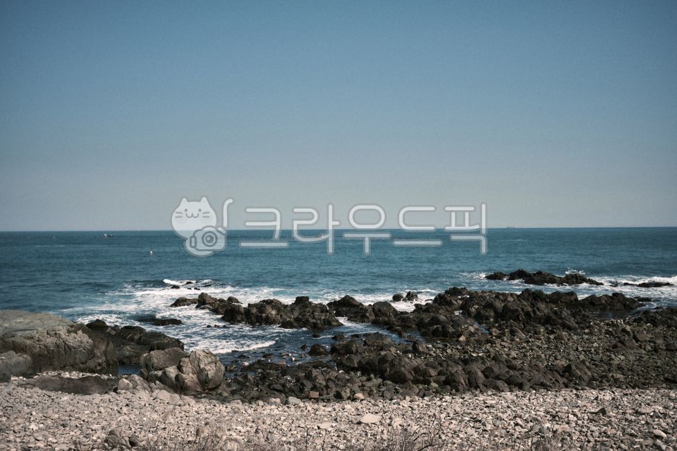 부산배경,기장바다,바다,해수욕장,자갈밭,여유로움