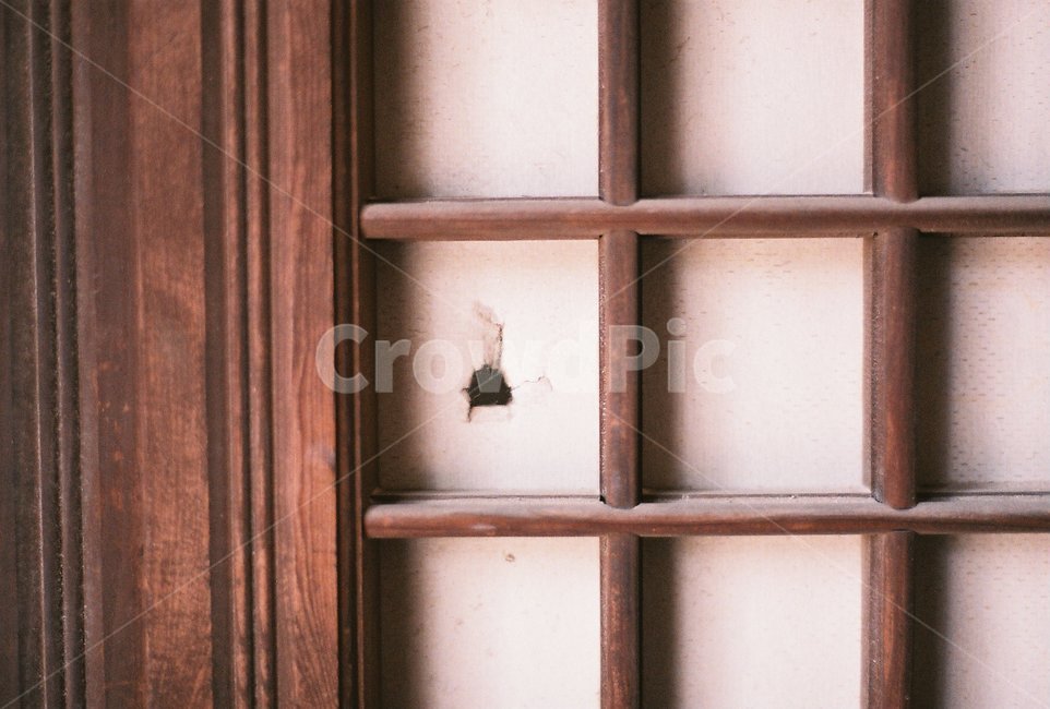 창호지,창호문,구멍,한옥,문구멍