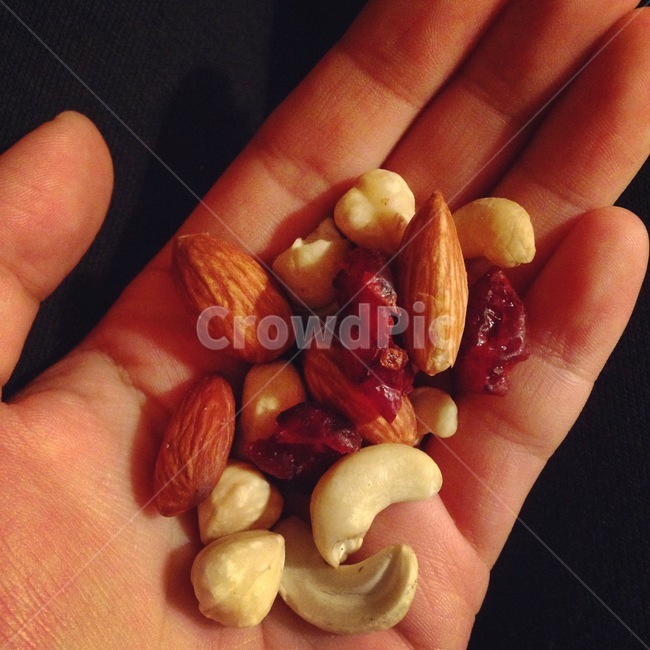 음식,견과류,아몬드,크랜베리,건강