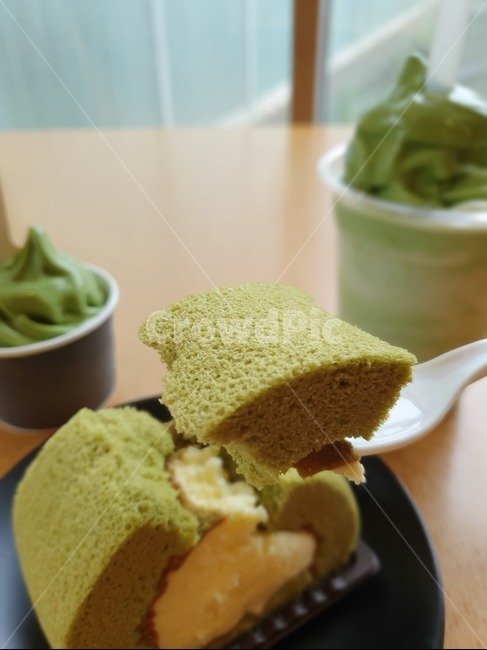 녹차,빵,오설록티뮤지엄,음식,오설록