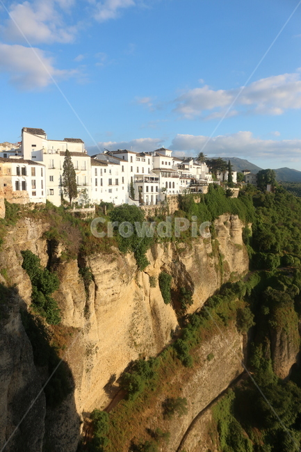 절벽,절벽마을,유럽,유럽마을,산골짜기,론다