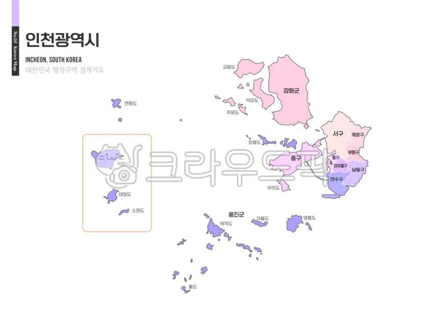 Incheon Metropolitan City, Incheon Metropolitan City Map, Incheon, Map ...