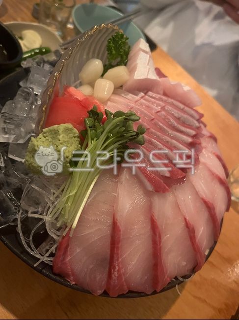 대방어,이자카야,사시미,겨울안주,겨울음식