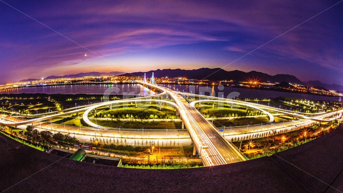 road,도로,freeway,고속도로,bridge,다리,building,건물,intersection,교차로,화명대교,대교,야경,황혼,일몰,자연,경치,경관,풍경,야경,밤,풍경,nightscape,night,landscape,도시,city