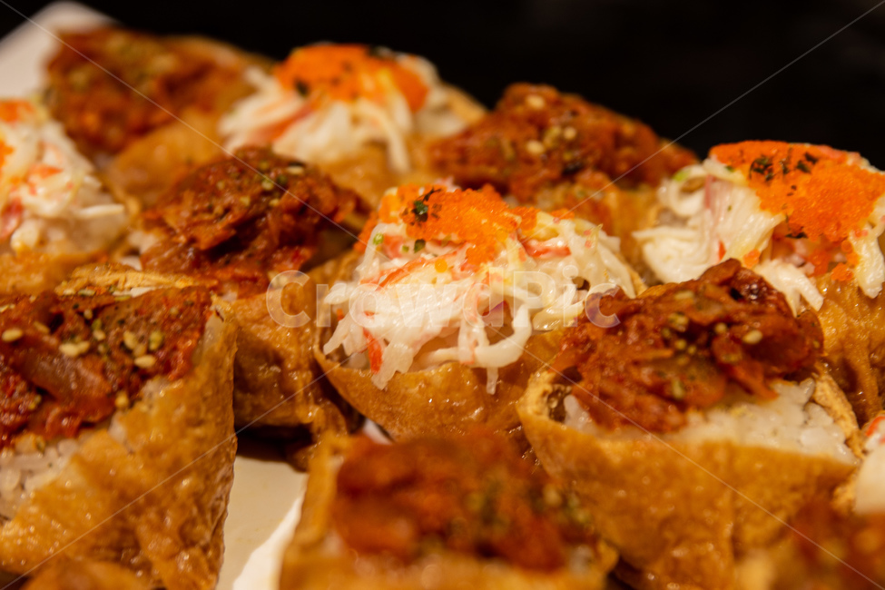 유부초밥,일본음식,conesushi,friedtofu,japanesefood,meal