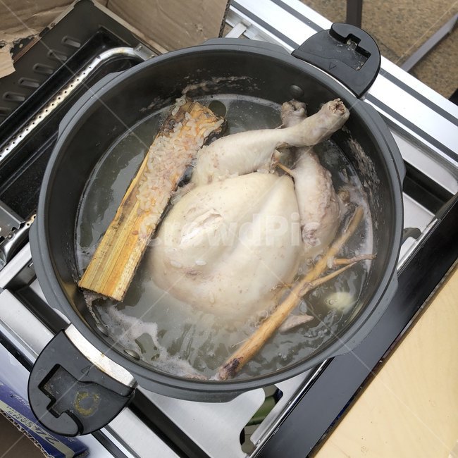 food,캠핑,chicken,백숙,닭,음식,식재료,요리,food,cook,meal,dishes,food reserves