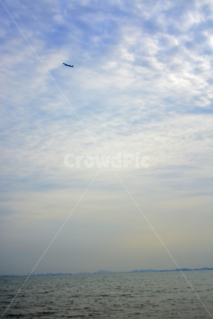풍경,nature,landscape,한국자연풍경,한국자연경관,koreanature,바다,서해바다,서해,한적한,비행기,파란하늘,자연,풍경,nature,landscape,outdoors,옥외