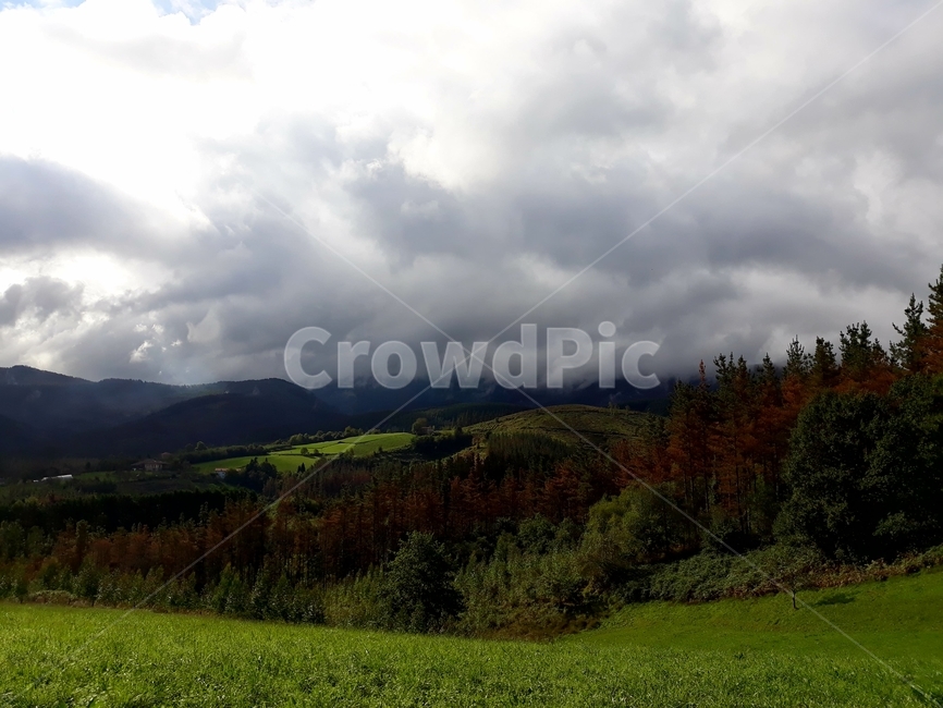 nature,자연,outdoors,옥외,grassland,목초지,field,들,구름,산티아고순례길,camino,스페인,spain,시골,countryside,자연,풍경,nature,landscape