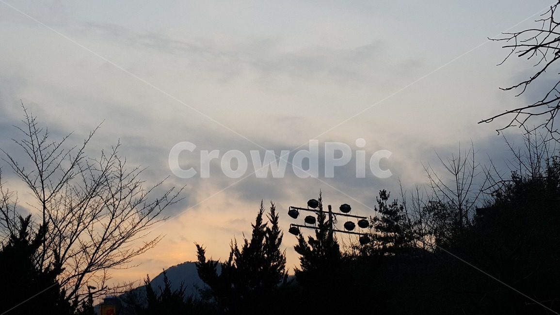 저녁,하늘,몽환,노을,그림자,자연,풍경,nature,landscape,silhouette,실루엣