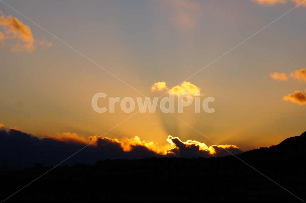 노을,해,풍경,맑음,저녁노을,자연,풍경,nature,landscape,실루엣,그림자,silhouette,shadow,flare,플레어,light,빛,sunlight,햇빛