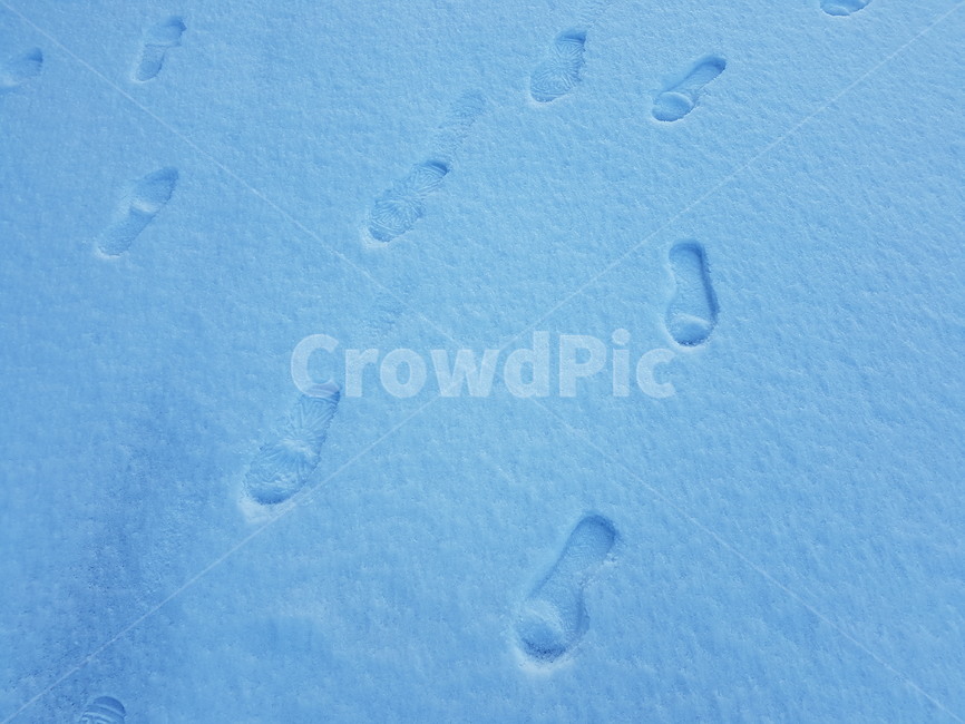 발자국,footprint,눈,날씨,추위