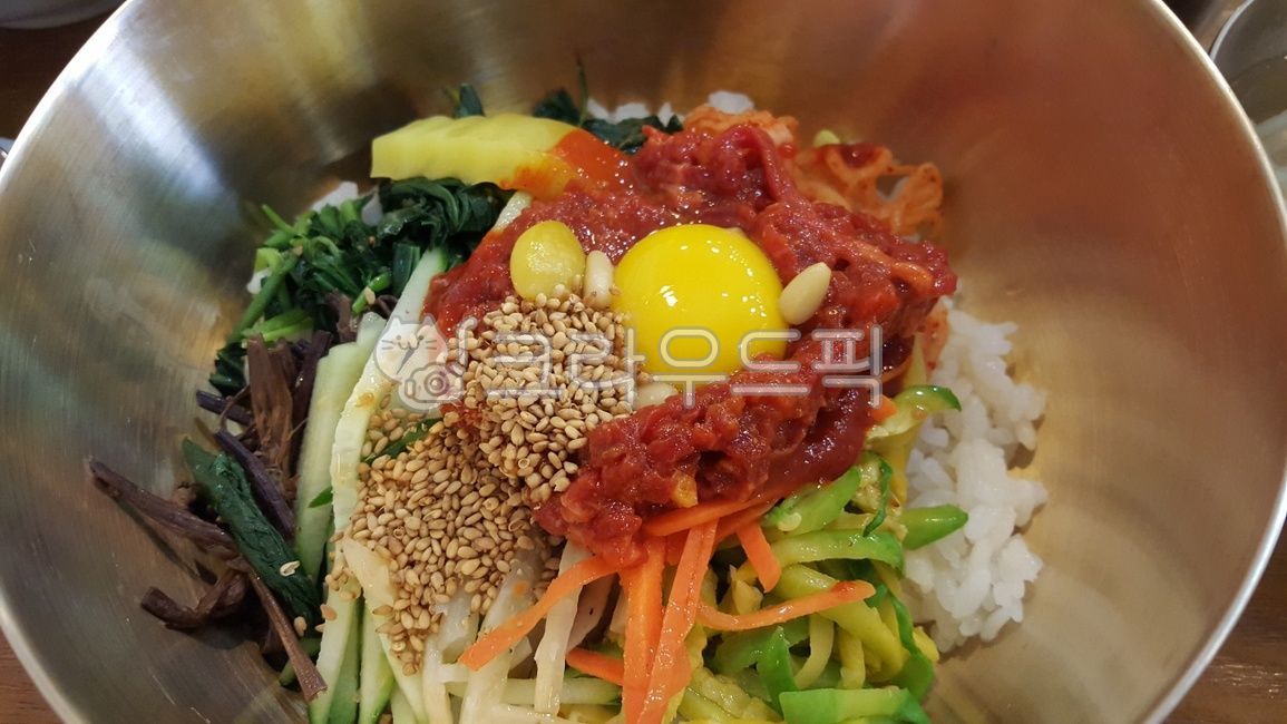 food,음식,koreanfood,육회,비빔밥,육회비빔밥