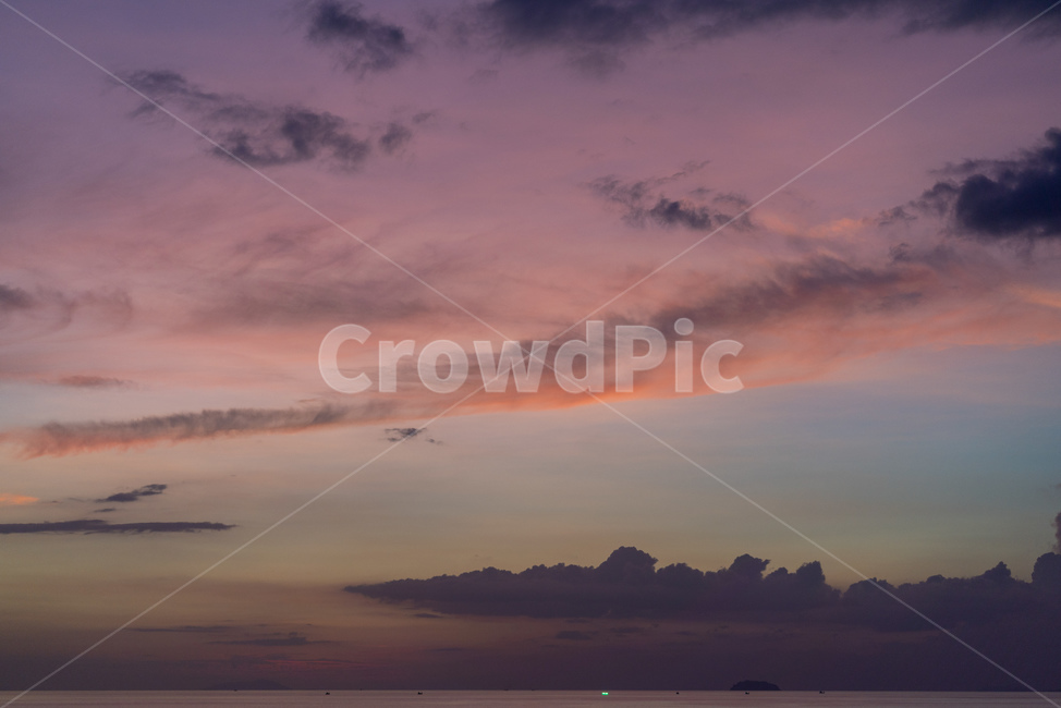 노을,sunset,핑크,pink,하늘,sky,clouds,구름,해질녘,그라데이션,자연,풍경,nature,landscape,outdoors,옥외
