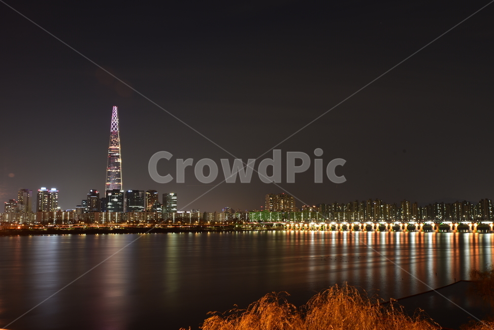 tower,건축물,architecture,nature,자연,다리,잠실,야경,야경,밤,풍경,nightscape,night,landscape