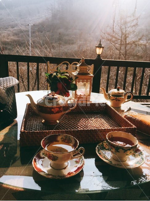 홍차,테라스,경치,여유,커피,커피,카페,coffee,cafe,휴식,힐링,rest,relaxation,healing