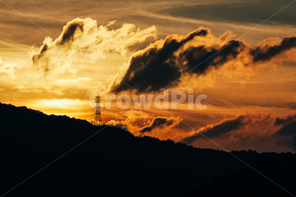 노을,구름,하늘,황금빛노을,매직아워,자연풍경,자연,풍경,nature,landscape,outdoors,옥외,sky