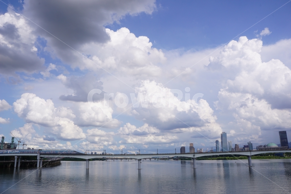 한강,구름,하늘,한강다리,풍경,도시,풍경,city,landscape,한국도시풍경,한국도시경관,korea cityscape,nature,자연,outdoors,옥외,water,물,weather,날씨,cumulus,적운,cloud,sky