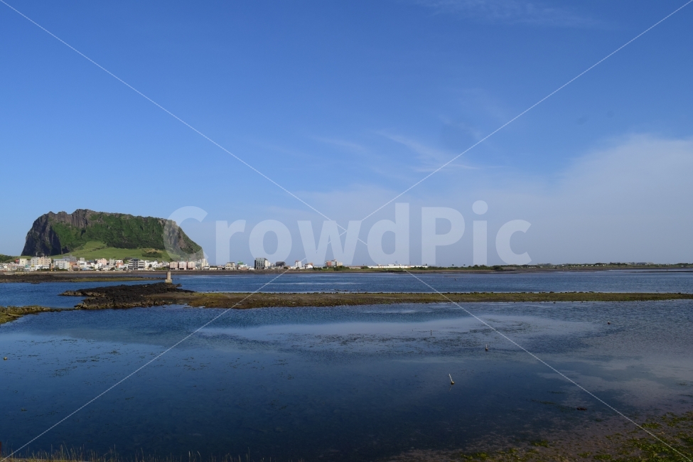 제주도,성산일출봉,풍경,여행,제주풍경,자연,풍경,nature,landscape,제주도,jeju,jeju island,outdoors,옥외,land,땅,water,물