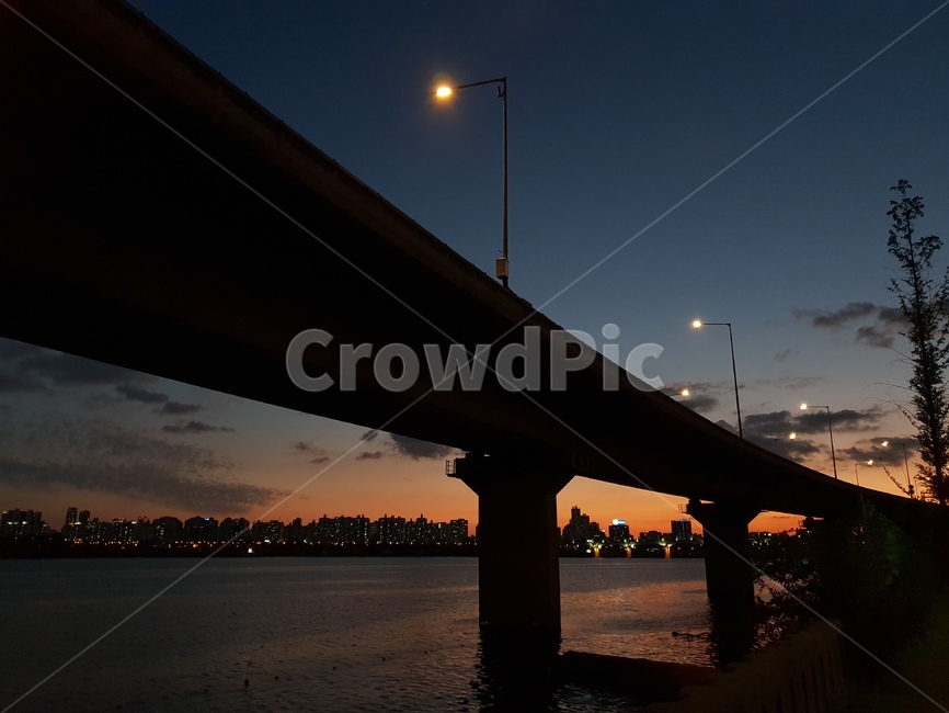 한강,다리,야경,road,bridge