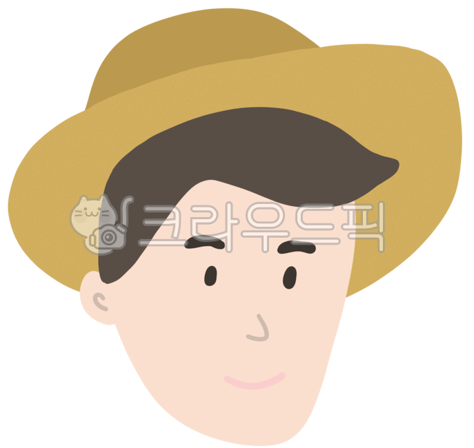 어른,얼굴,농장,카우보이,밀집모자