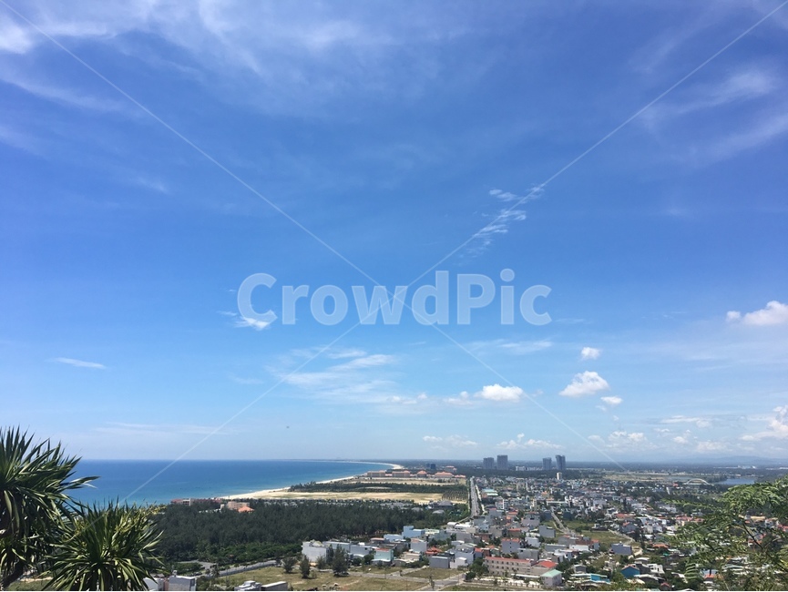 하늘,파란색,풍경,수평선,nature,sky,landscape,blue,구름