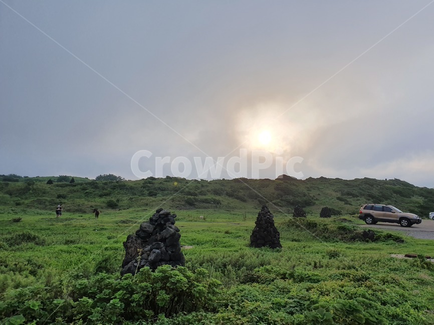 제주도,섭지코지,풍경,빛,자동차