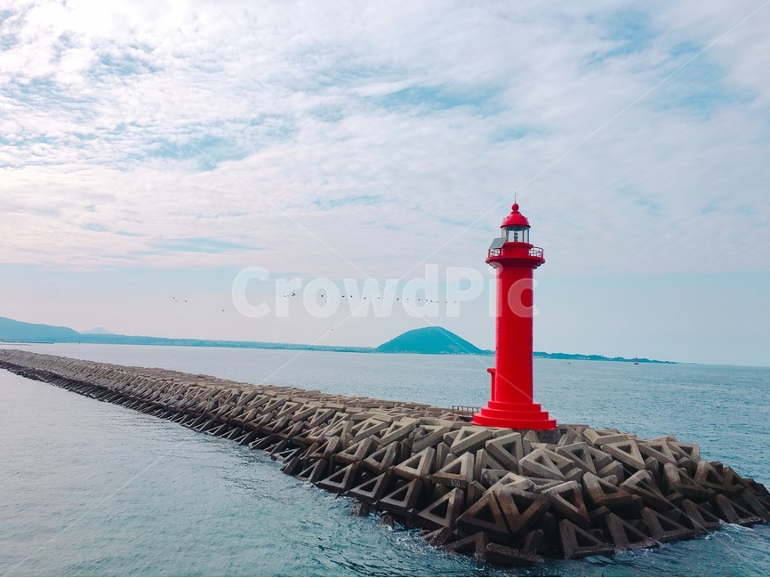 제주도,바다,등대,제주도바다,빨간등대,풍경,방파제,우도,jeju,lighthouse,sea,등대,lighthouse