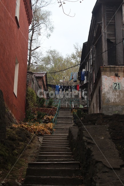 handrail,난간,빨래,시골,계단