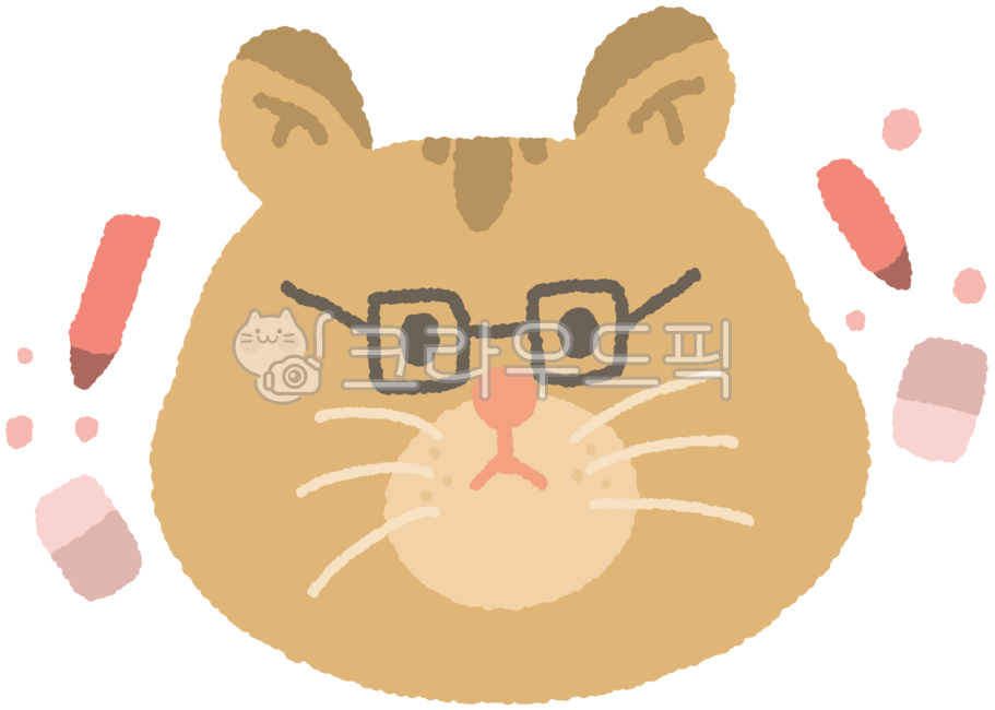 Hamster,animal,intelligence,glasses,study,concentration,thinking,emotion,emotion character,character expression,hamster expression,hamster drawing,emotion illustration,wisdom,smart,question expression,learning expression,serious expressio