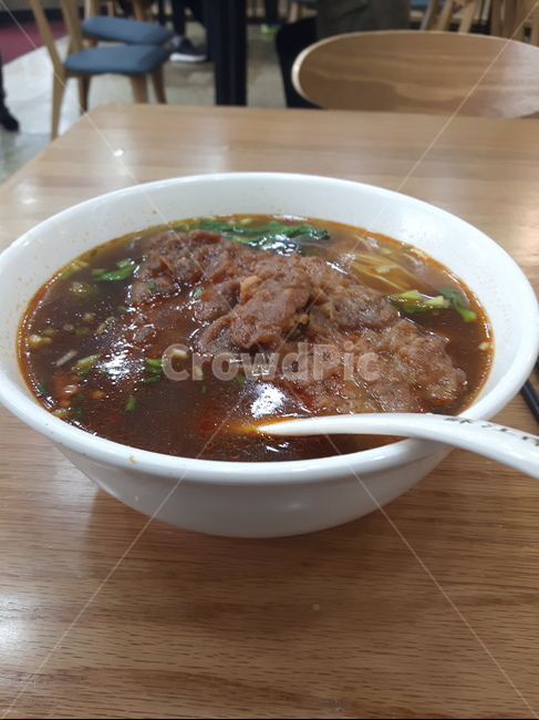 점심,음식,국수,국,돼지갈비