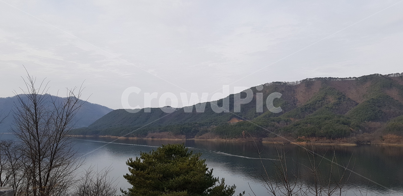 호수,산,강,나무,자연,경관