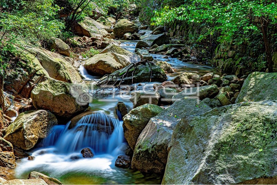 forest,boulder,Sapae Mountain,scenery,branch,summer,scene,mountain climbing,rock,mountain valley,Hoeryong Station,view,mountain,Korean nature,sight,Korean natural scenery,wood,gyeonggido,Korean landscape,nature,tree,Hoeryonggol,water,outdoor,Northern Gyeo