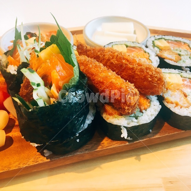 김밥,새우김밥,음식,한국음식,분식
