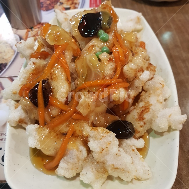 food,음식,dish,요리,meal,식사,sweetandsourpork,탕수육