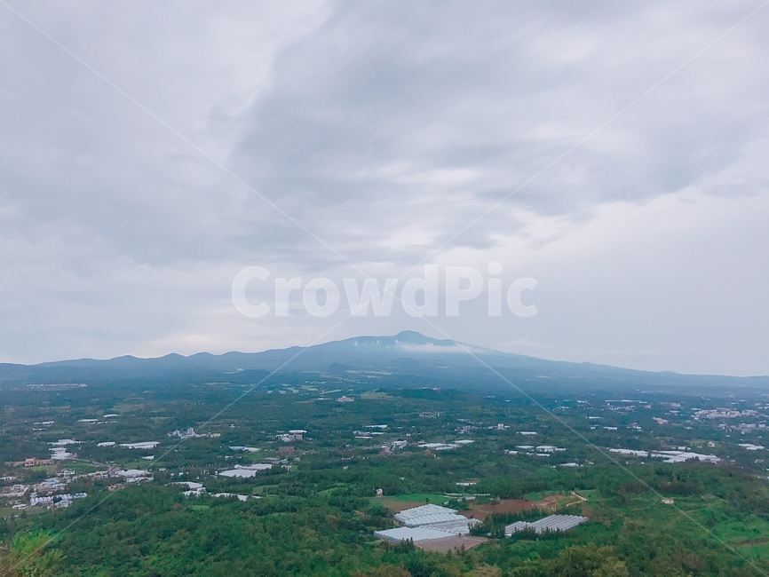 한라산,구름,자연,오름,산,자연배경,제주도,자연,풍경,nature,landscape,경치,outdoors,옥외,scenery,aerial view,조감도
