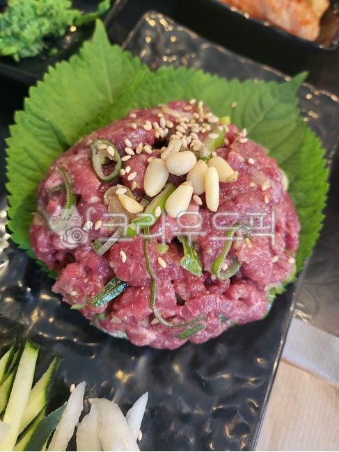 food,음식,육회,고기,meat