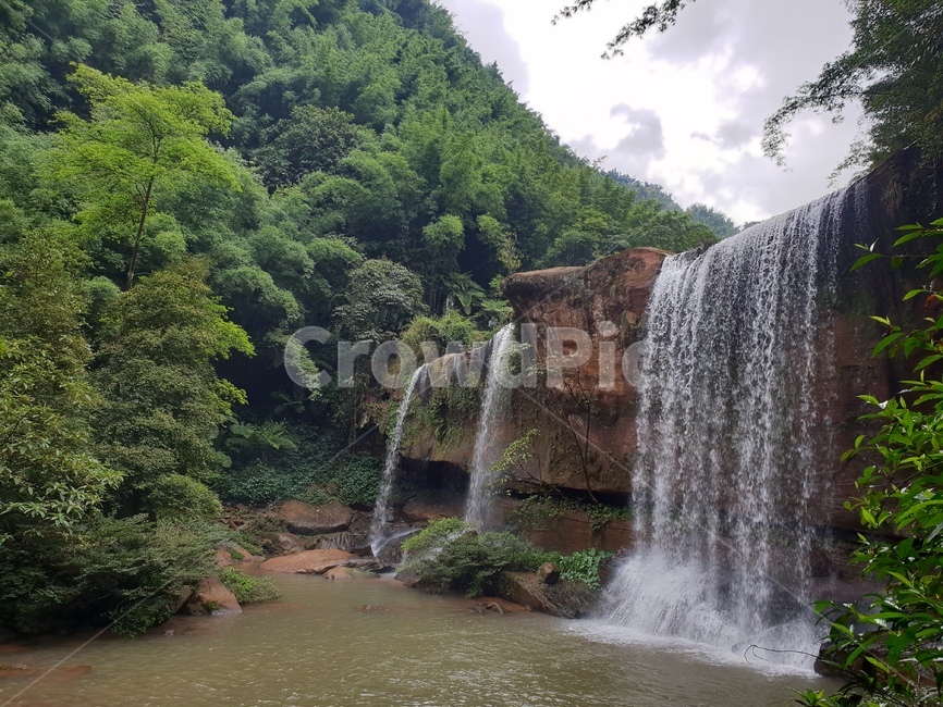 폭포,중국,풍경,자연,숲,자연,풍경,nature,landscape,water,물,river,강,outdoors,옥외,waterfall
