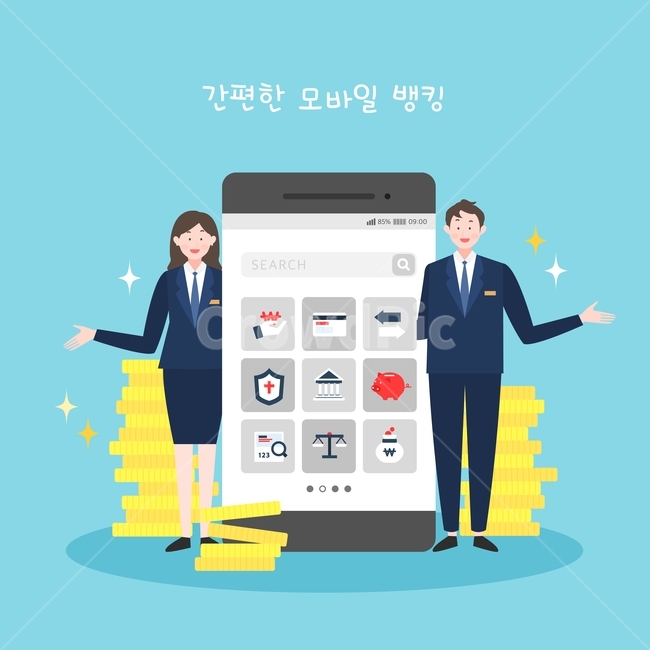 모바일,휴대폰,돈,동전,캐릭터,사람,아이콘,플랫아이콘,금융,비즈니스,산업,industry,industrial,금융,돈,finance,banking,money,그래픽,일러스트레이션,graphic,illustration