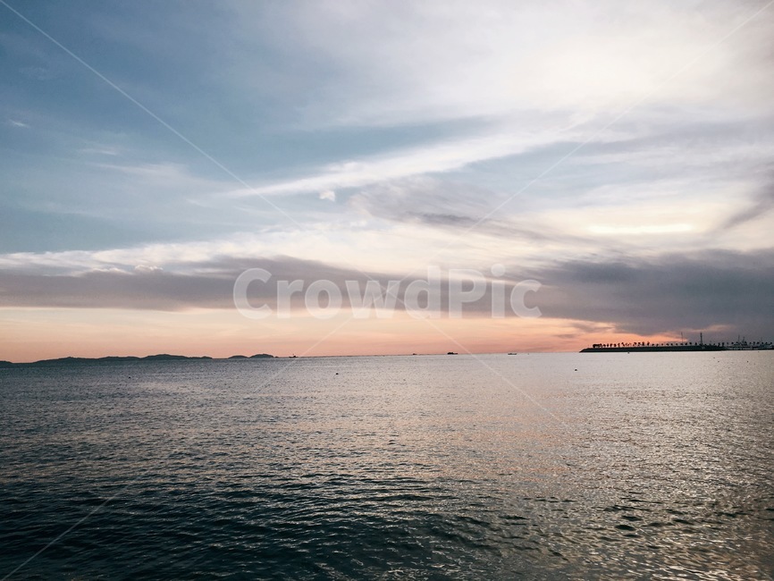 바다,노을,하늘,붉은하늘,구름,풍경,자연,풍경,nature,landscape,outdoors,옥외,water,물