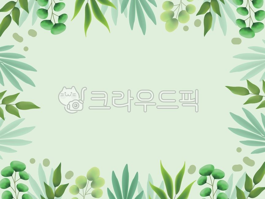 잎,식물,나뭇잎,잎맥,녹색,그린,일러스트,일러스트레이션,계절,봄,여름,그라데이션,패턴,무늬,문양,백그라운드,시즌