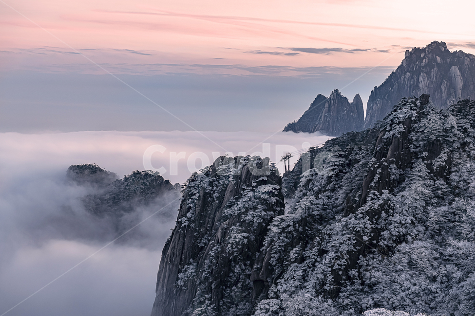 황산,상고대,운해,중국,중국오악,세계문화유산,자연,풍경,nature,landscape,해외,외국,세계,foreign,oversea,world,세계자연풍경,해외자연풍경,외국자연풍경,world nature landscape