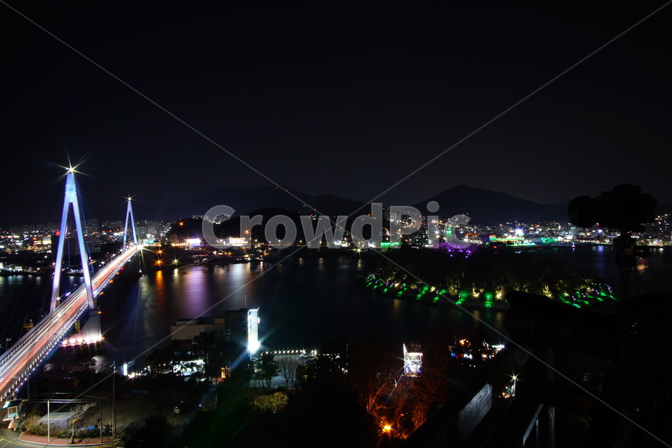 야수,밤바다,돌산대교,야경,풍경,야경,밤,풍경,nightscape,night,landscape,도시,city,한국도시풍경,한국도시경관,korea cityscape