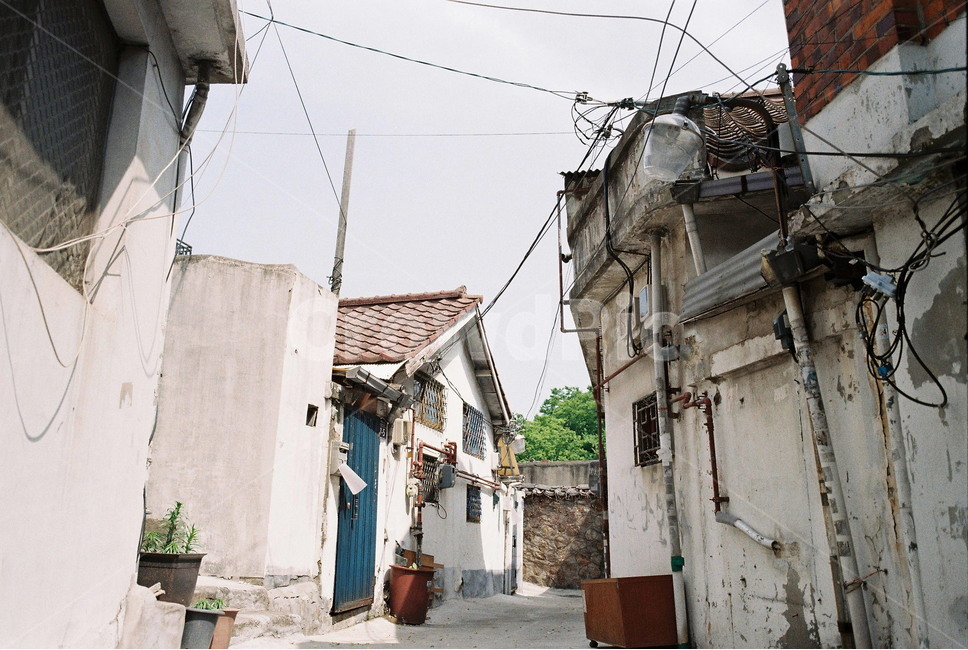 빈집,아현동,필름,여름,집,골목길,alley