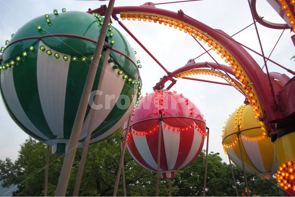 놀이기구,놀이동산,놀이공원,조명,열기구,기계,놀이공원,놀이동산,놀이터,amusement park,playground