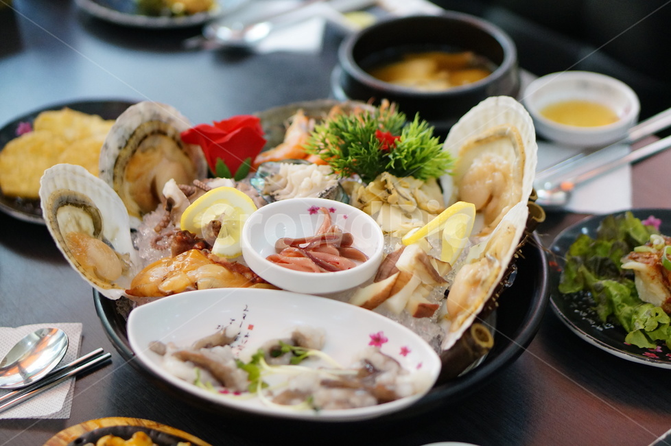 조개,food,횟집,식사,활어회