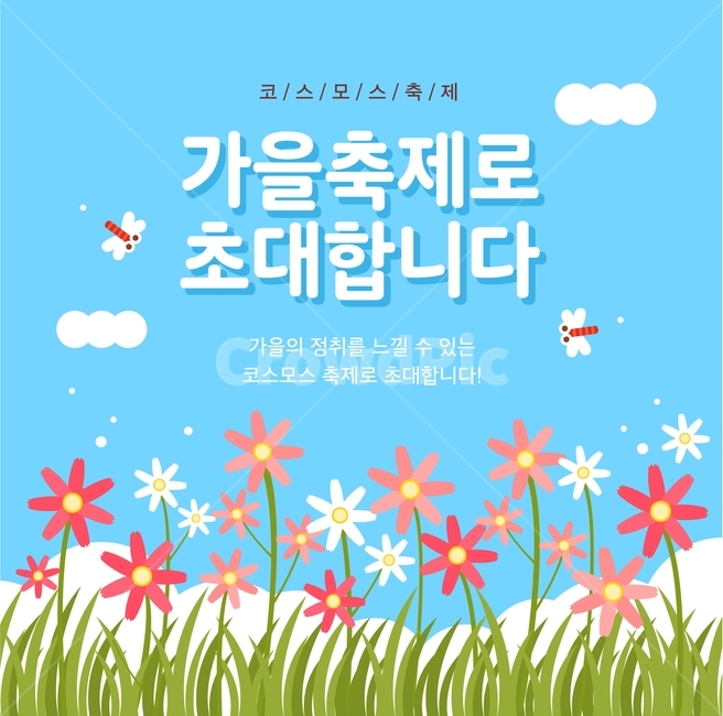 코스모스,가을,가을여행,가을축제,단풍,행사,이벤트,팝업,가을,계절,fall,autumn,season,그래픽,일러스트레이션,graphic,illustration,art,미술,floral design,플로랄 디자인,pattern,무늬