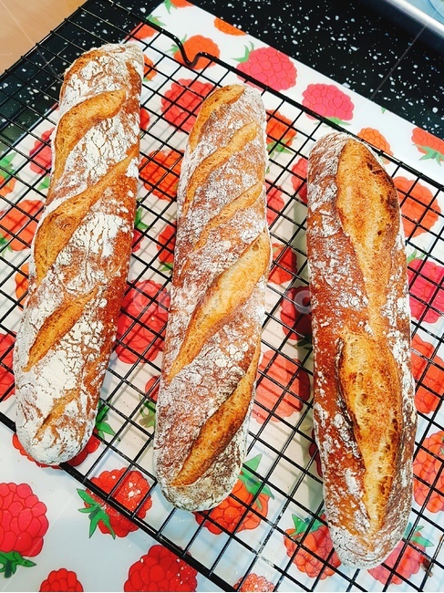 홈베이킹,빵,구운,바게트,baguette,오븐