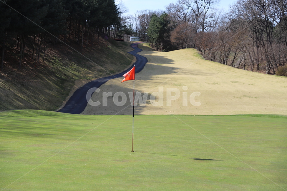 field,들,outdoors,옥외,golf,골프,그린,green,pin,핀