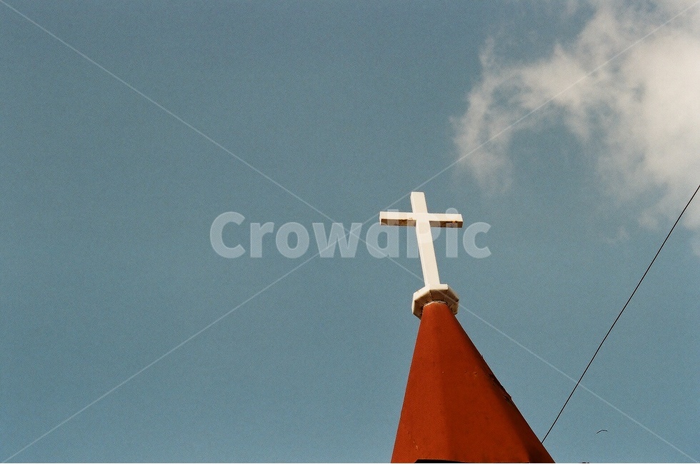 십자가,교회,하늘,꼭대기,cross,필름